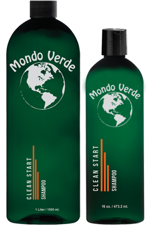 clean start shampoo bottles